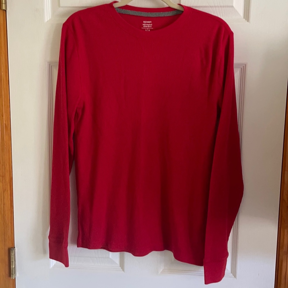 Old Navy Waffle Henley Shirt